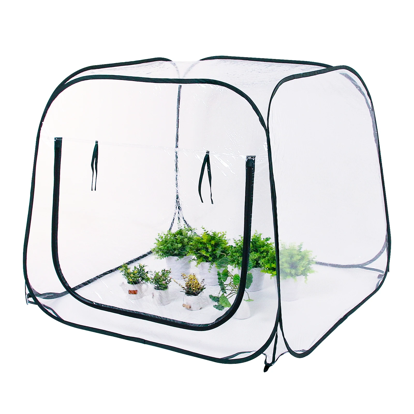 Pop up Indoor outdoor PVC mini plant growing greenhouse portable greenhouse for backyard and garden