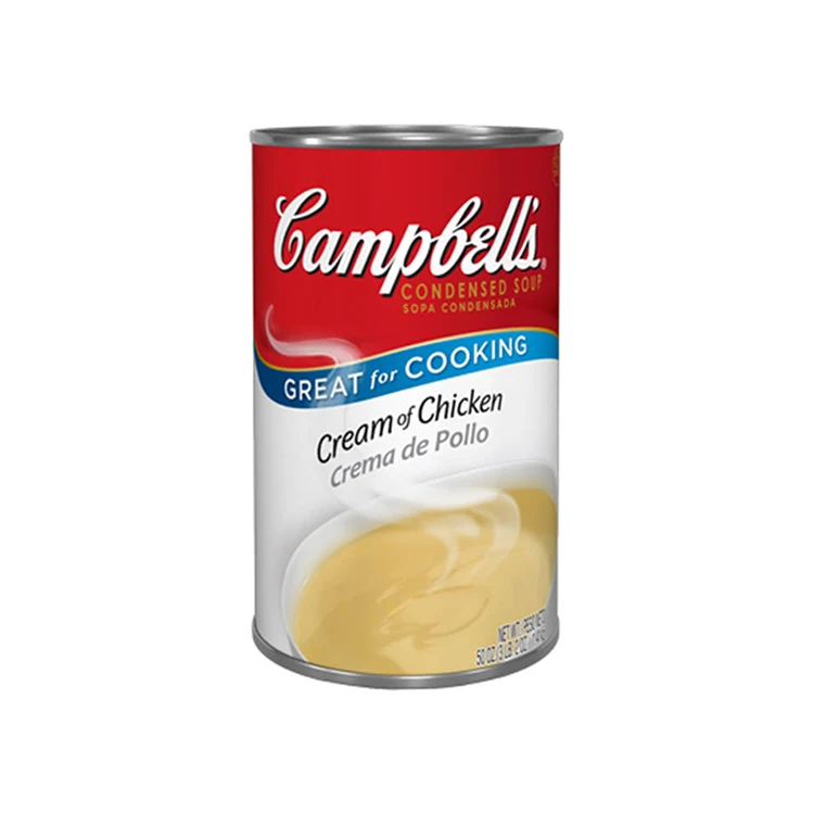 Высококачественный кремовый куриный суп Кэмпбелла 17x11x11 см с индивидуальным дизайном
