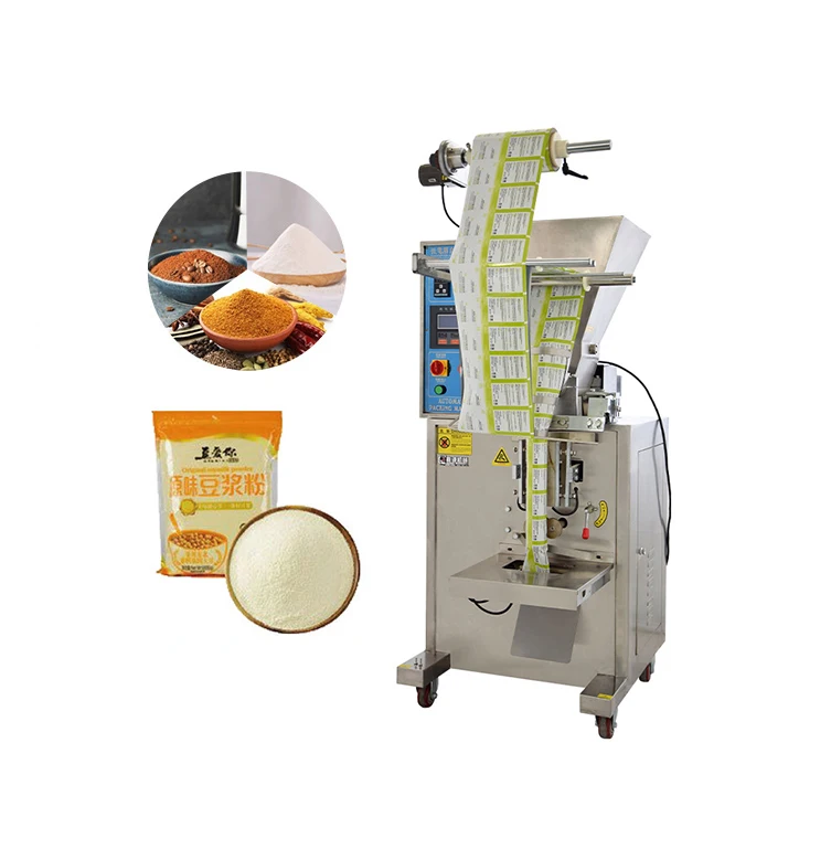 Horizontal auger automatic 1kg food powder cocoa powder packing machine