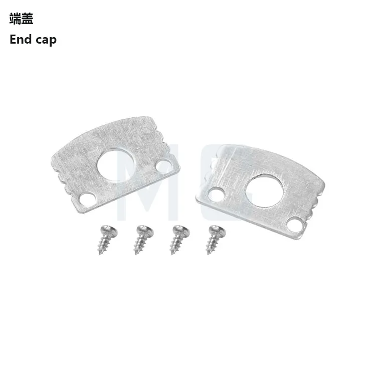 Housing OEM manufacturer 15mmx11mm hanging housing 100mm width 25mm aluminium led profile direct connection for led strip