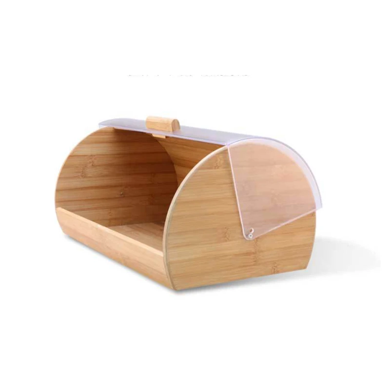  Home decor acrylic sliding lid box organizador extendible de refri kitchen storage containers bread