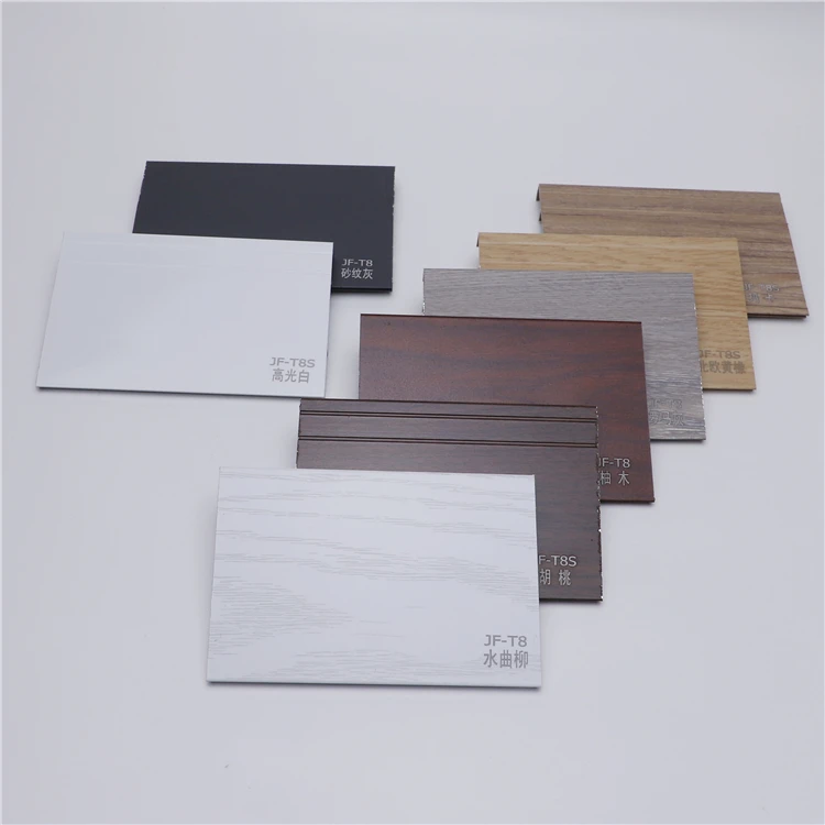 
Free Sample OEM Logo Customized aluminium flooring accessories for skirting line 
