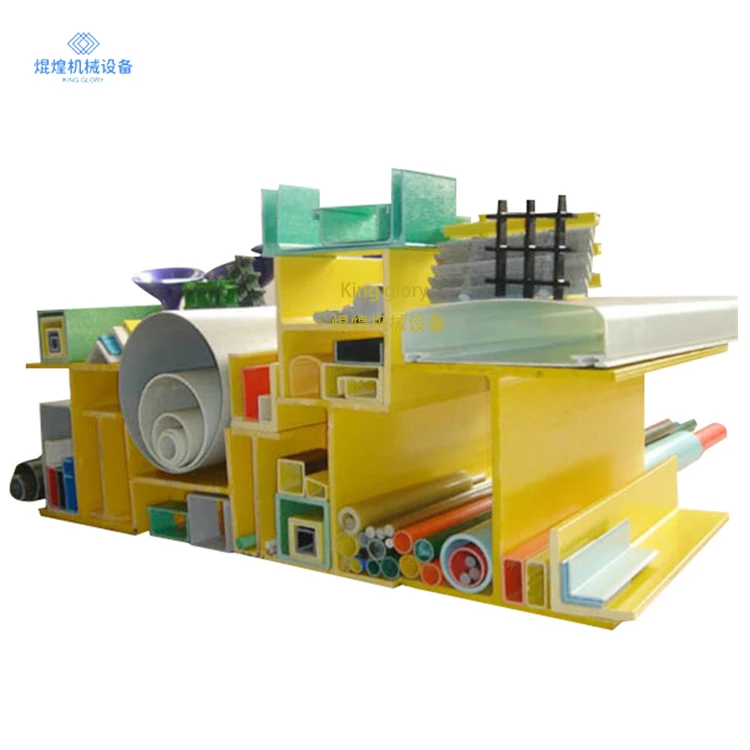 FRP grp Fiberglass pultrusion products square pipe pultrusion winding pipe
