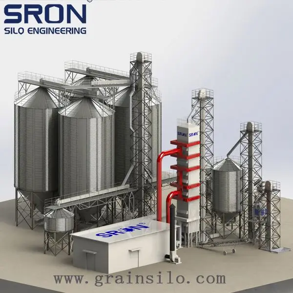 Топ ведущий производитель заказной силос для хранения зерна с пневматическим зерновым конвейером