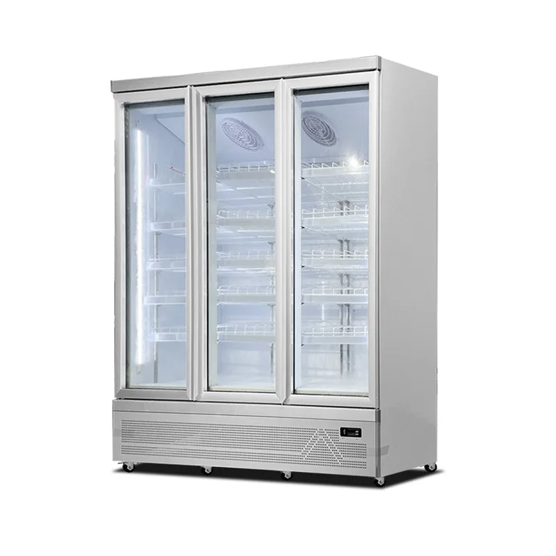 Energy Drink Beverage Beer Refrigerator Display Fridge Cooler Cabinet Commercial Glass Display Showcase