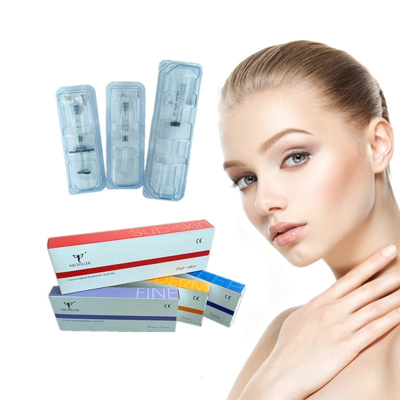 Factory Price Cross Linked Hyaluronic Acid Korea Ha Injectable Dermal Filler