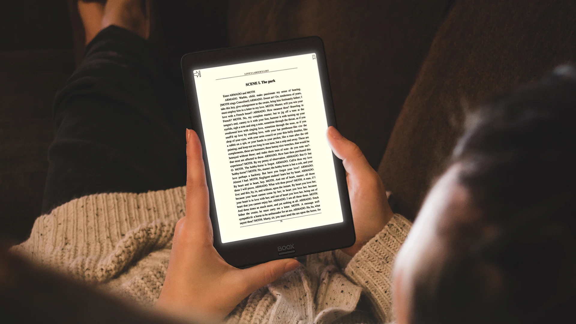 
2020 hotsale model BOOX Nova2 7.8 inch Digital Notepad with front light and wacom pen suitable for home-based learning 