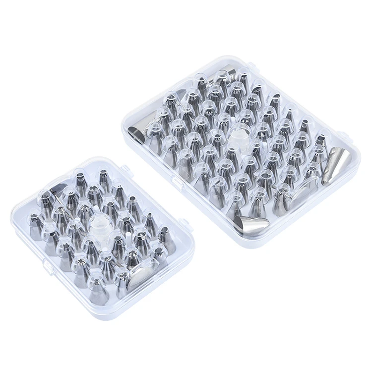 Amazon hot cake decoration tool stainless steel cake nozzle pipe nozzle set