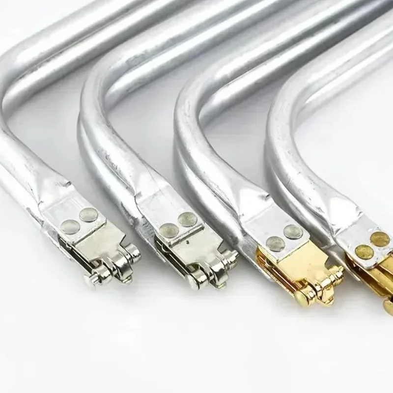 Deepeel BS212 15-30cm Hardware Accessories Metal Kiss Clasp Purse Frame Doctor Aluminium Tube Handle Buckle Bags Clutch Handles