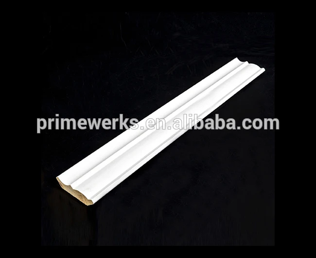 Деревянные молдинги Cornice белая грунтованная