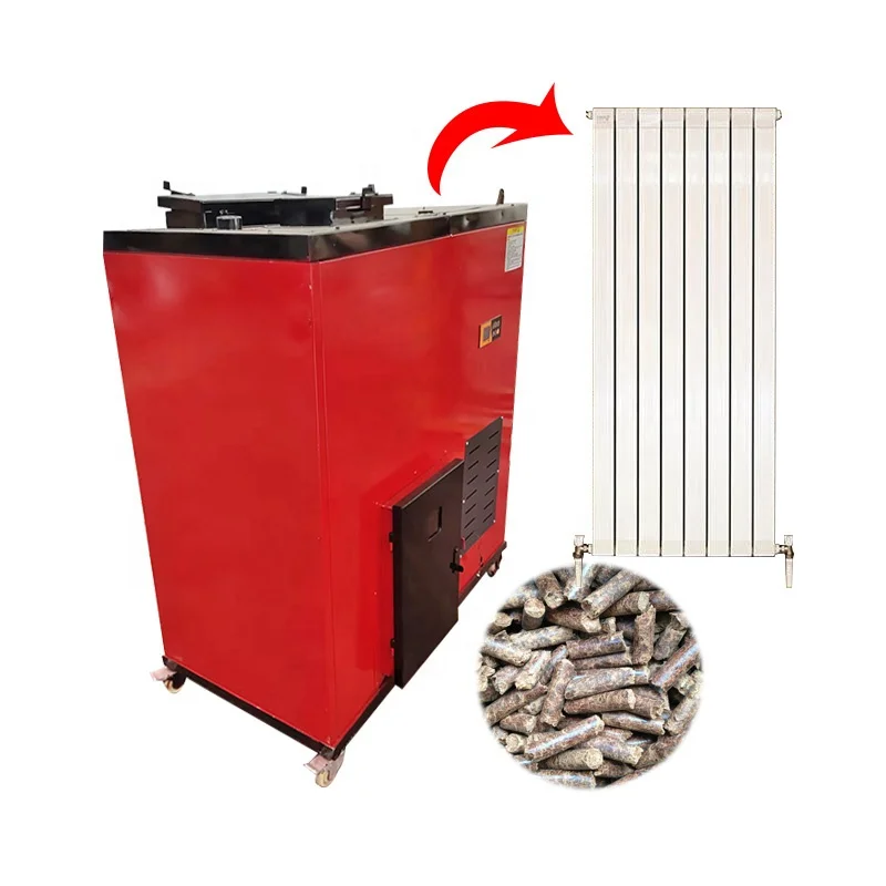 Hot Products Wood Pellet Burning Furnace Stove Boiler With Floor Heating Plumbing Joint