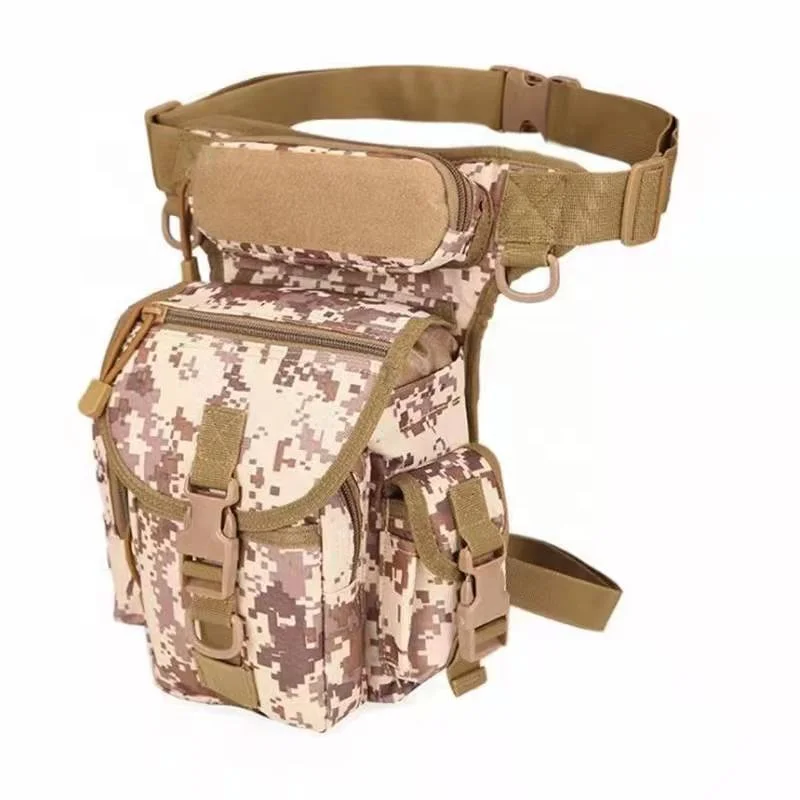 Waterproof Outdoors  Camouflage  Hunting  Waist Belt Hip Motorcycle Tactical Thigh Leg Bag  saddle  bag