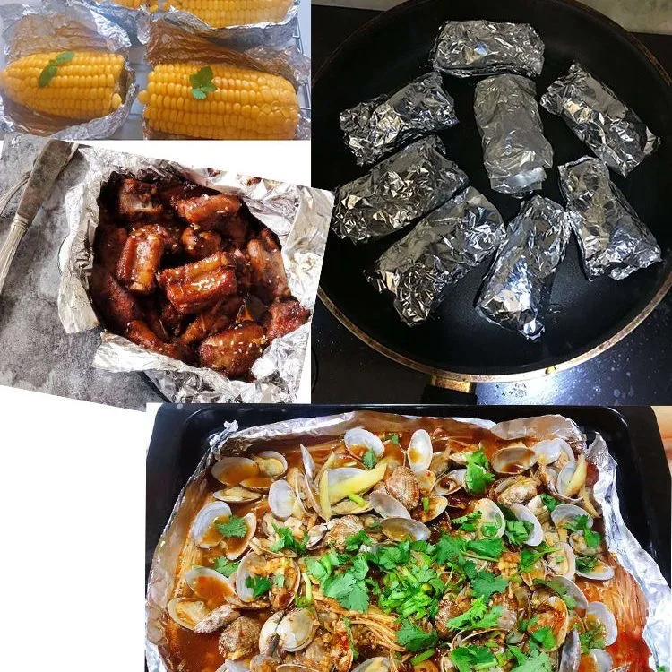 Manufacturer Aluminum Foil 7 Micron Aluminum Foil 8011 Food Grade Aluminum Foil