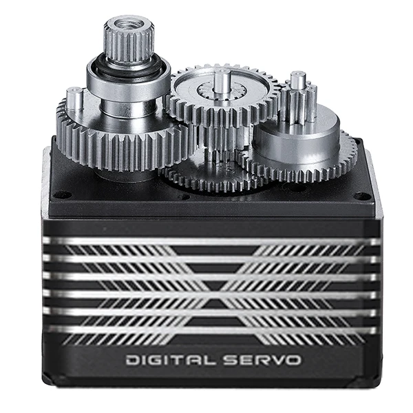 XQ-POWER CNC Metal Housing High Speed Metal Gear Digital Servo 20KG-35KG Large Torque Waterproof for RC Car Crawler Truck