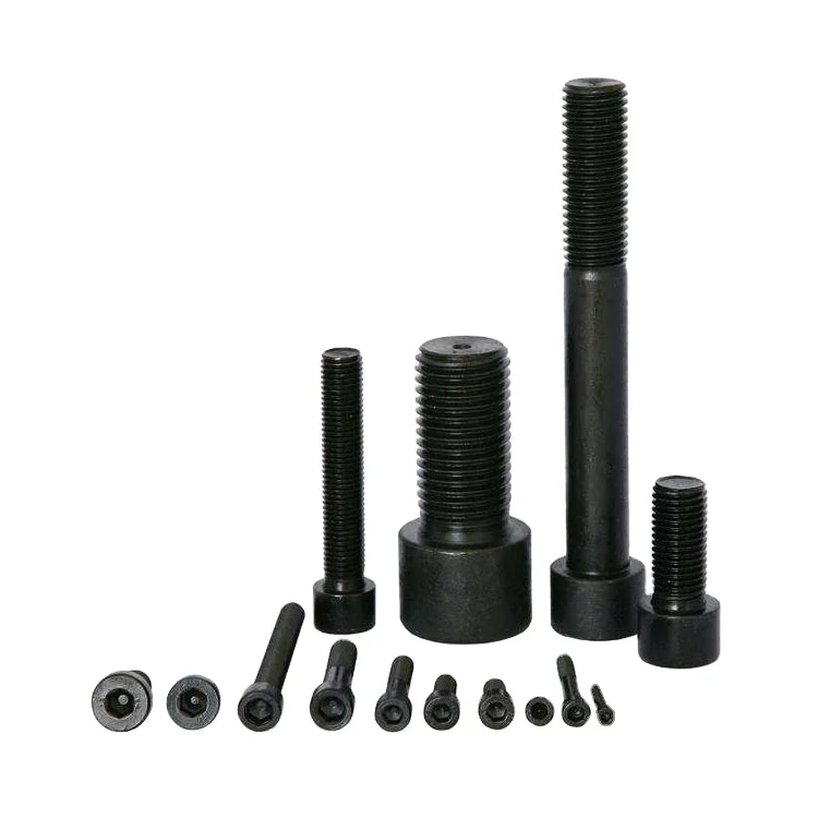 DIN 912 Black Stainless Steel SUS316 Environmentally Friendly Black Zinc Coarse Thread Hexalobular socket head hex screws