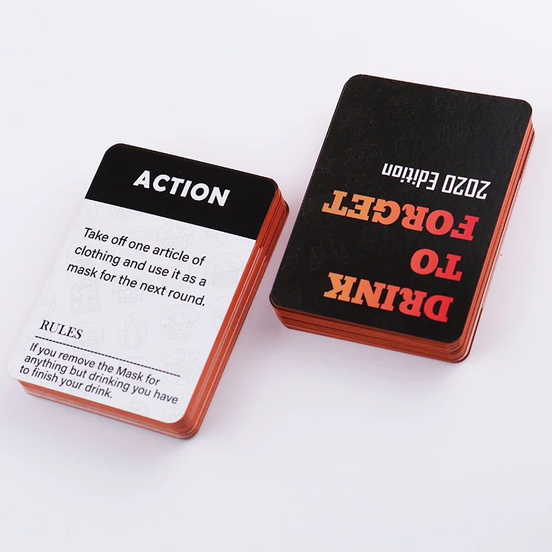 Japan Market Blue Core Paper Custom Card Game Printing Customized Card Game Printing and Packaging