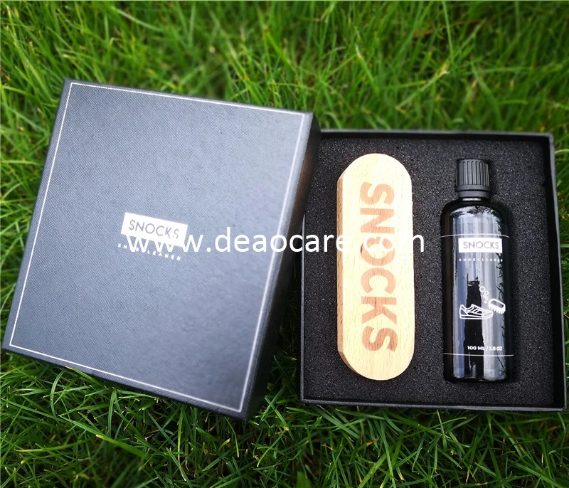 4 OZ 100ml Suede Shoe Cleaner Nubuck Nylon Sports Sneaker Protect OEM Snock