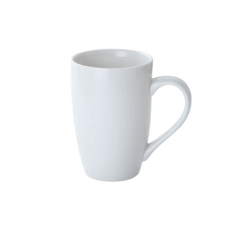 13oz  Logo White Sublimation Porcelain Custom Logo Printed Ceramic Milk Coffee Mug