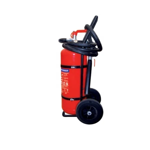 50kg Wheeled DCP Dry Powder Fire Extinguisher with CE Approval Economical Trolley Fire Estintor
