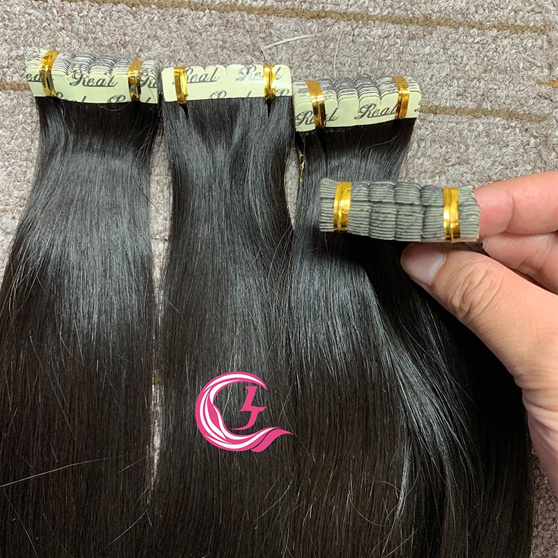 Фабрика по производству волос Cljhair в Гуанчжоу высококачественные человеческие волосы необработанные камбоджийские ленты для