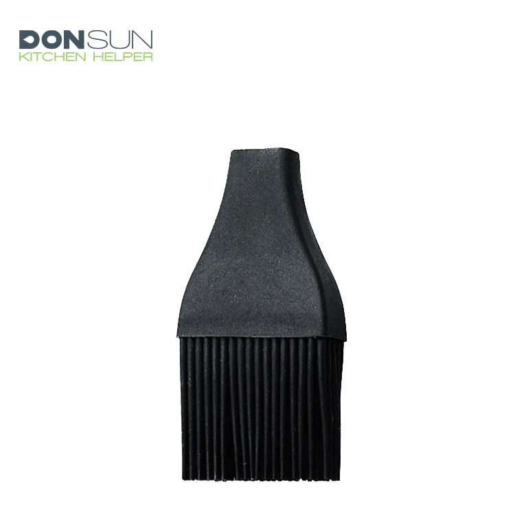 Dishwasher Safe Heat Resistant BBQ Silicone Basting Brush with stainless steel handle
