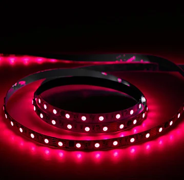 5050 DMX512 24 В 60 светодиодов RGB светодиодные полосы с адресуемым rgbic управление 512 водонепроницаемые для KTV паба украшения