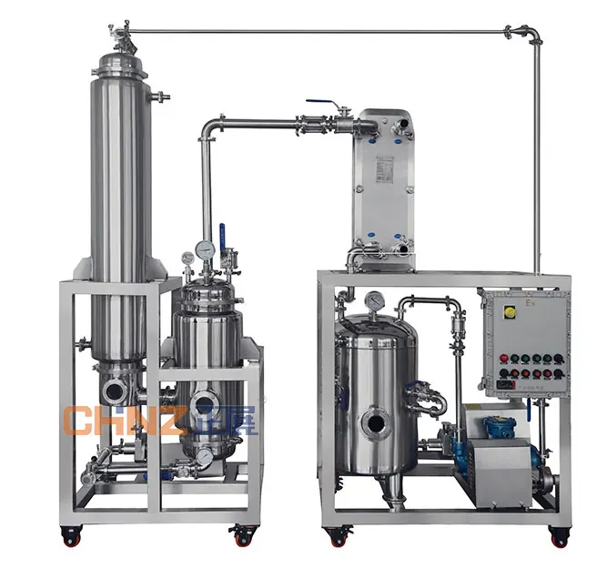 FFE Single effect three effect falling film evaporator CBD evaporator