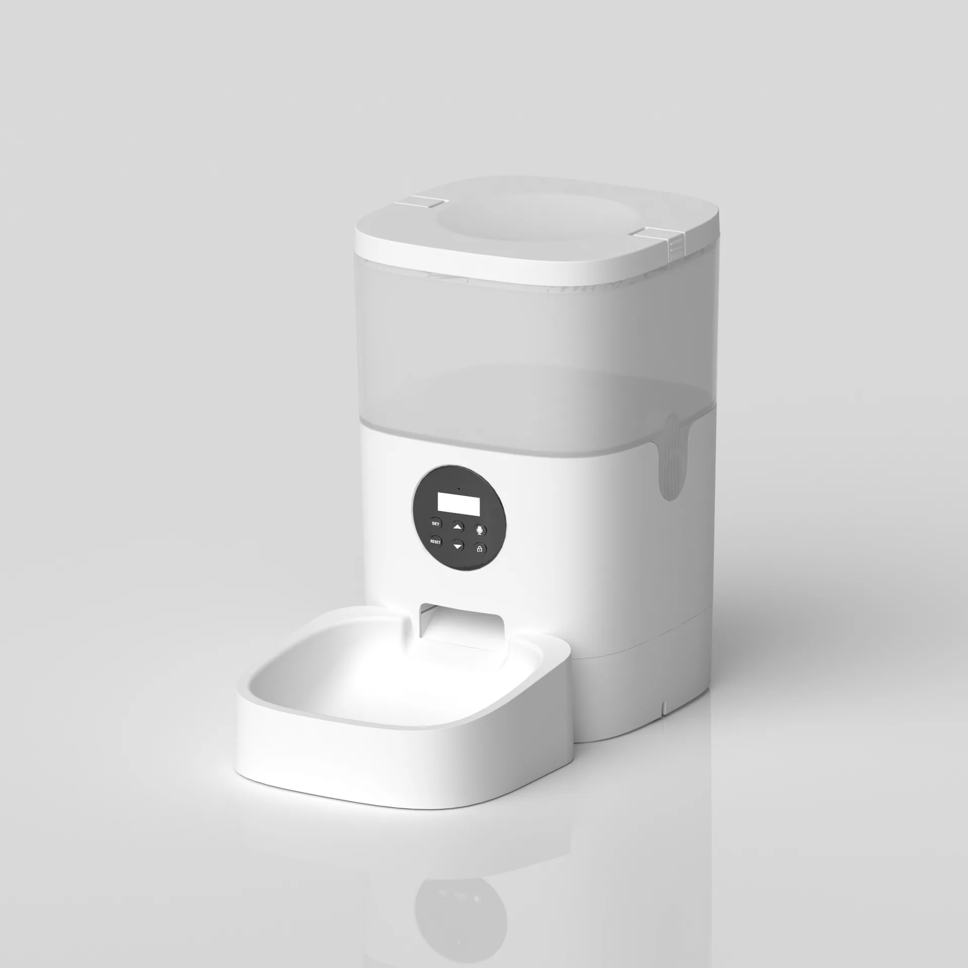 Hot Sale Automatic Pet Food Dispenser Feeder with App Timer and Portion Size Control for Cats and Dogs up to 4-6 Meals