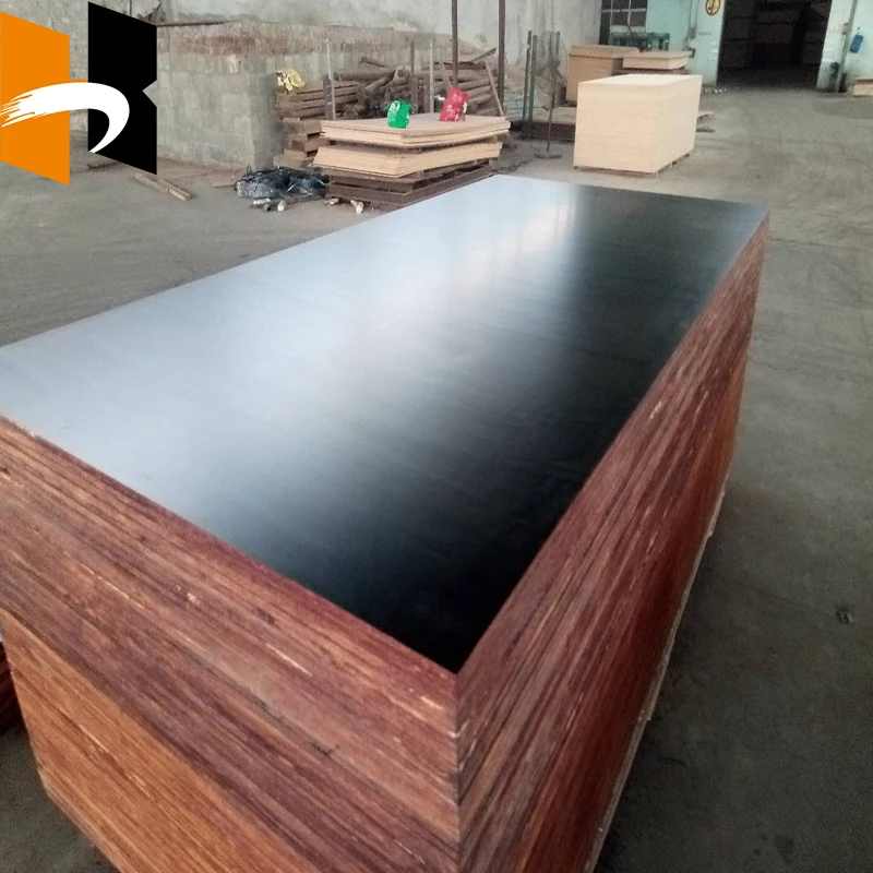 High Quality 18mm 21mm Red Brown Film Faced Hardwood Plywood For Construction