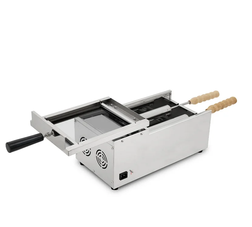 2 pcs handles Chimney Cake Making Machine Chimney Cake Machine Roaster Bread Maker
