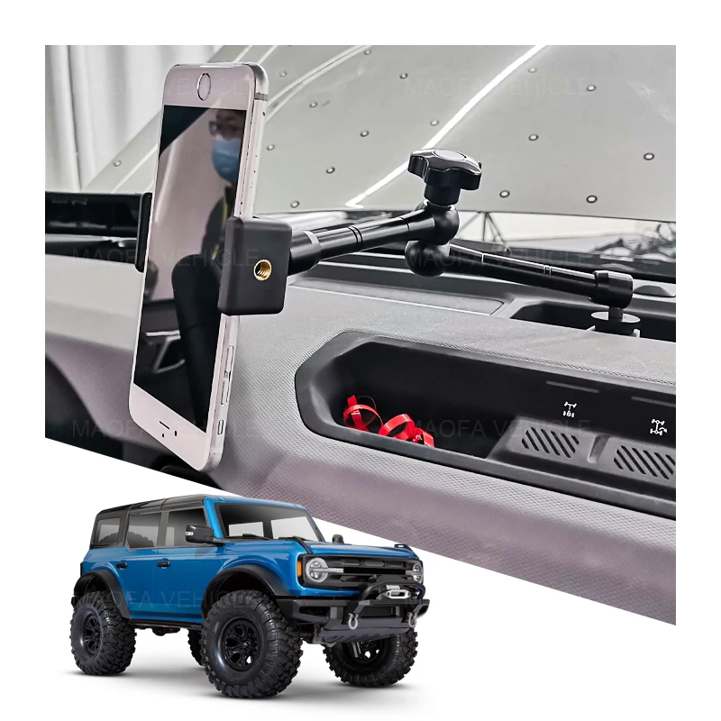 Car interior parts 360 Degrees Rotation Cellphone Holder Mobile Phone Holder Car Mount For Ford Bronco 2021 2022 2023