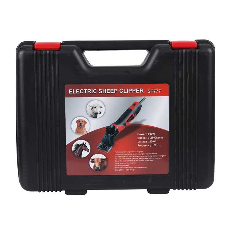 110V Goat Farm Equipment Hair Cutting Wool Shears Unavailable CN;ZHE ST-777 Motor Baote Hot Product 2019