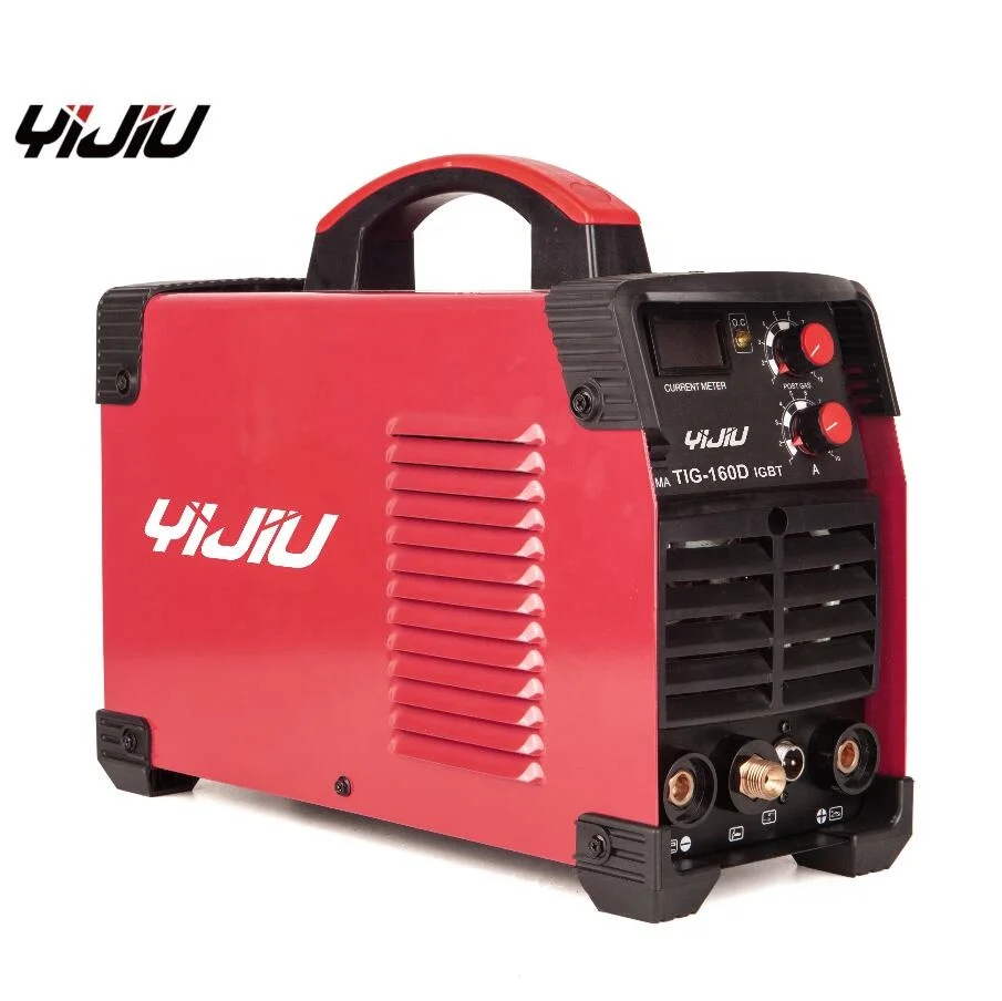 YIJIU TIG-160D Factory Direct 220V TIG/MMA 2 In 1 Multi-function Portable Tig Welding Machines with Tig Welding Torch
