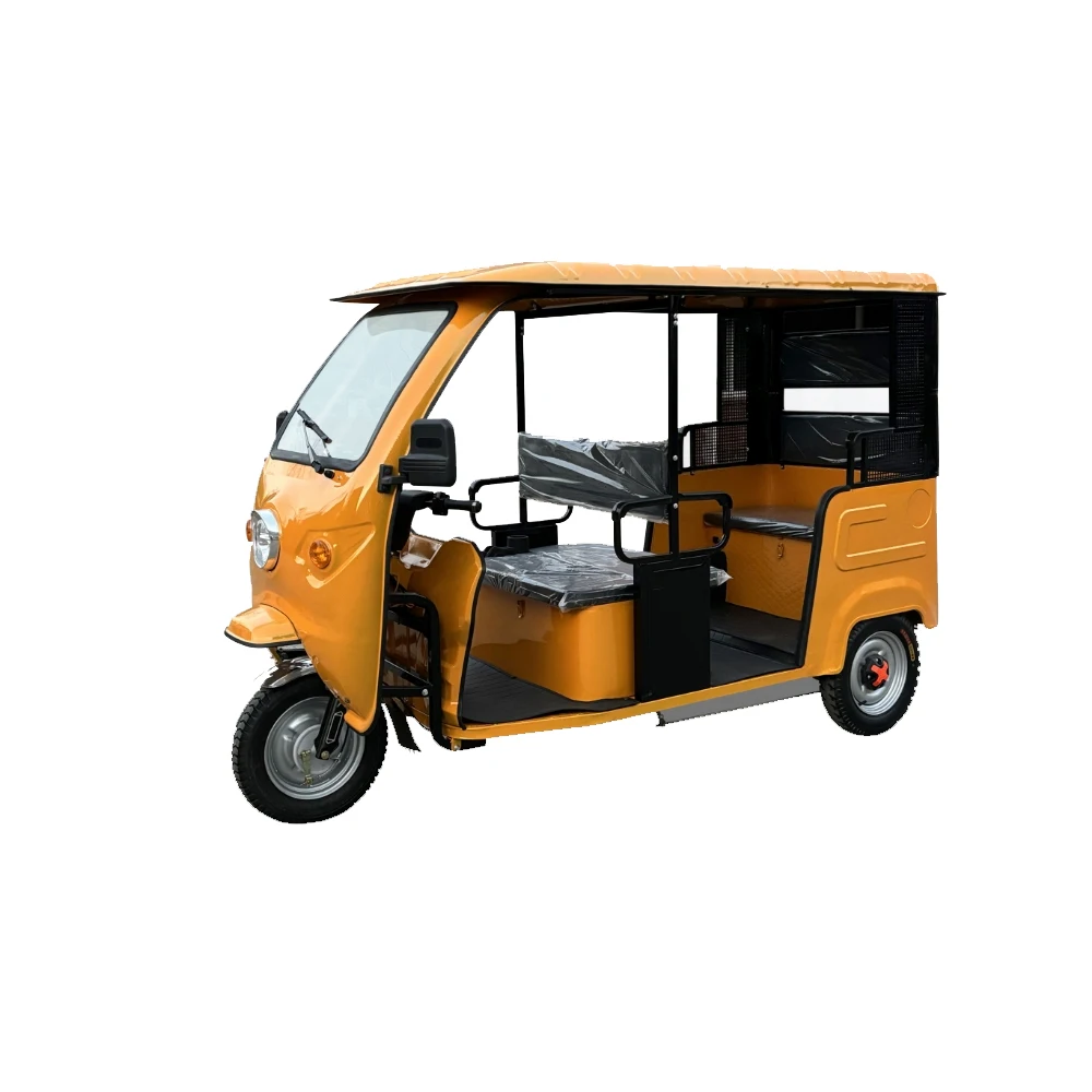 Прямо с завода поставка 3-х колесных трициклов Барабанный тормоз tuk e-rickshaw электрические трициклы для пассажиров
