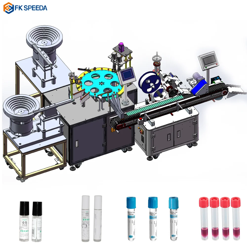 4 ml Aseptic BD Vacutainer Lavender Blood Collection High Speed Vial automatic test tube liquid filling machine