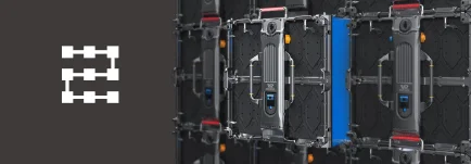 Yaham LED  Indoor Display Full Color Led Video Wall P2.97 P3.91 Led Advertising Panel Rental Display