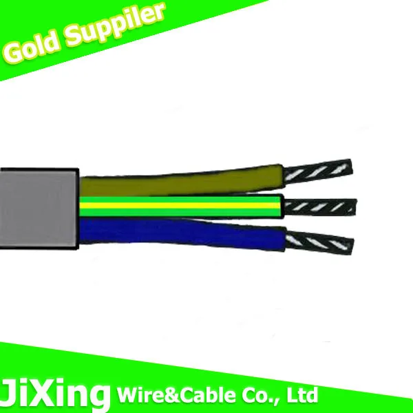 BS En 50525 Flexible Rvv 3185y Copper Conductor PVC Sheath House Building Equipment Power Cable Wire