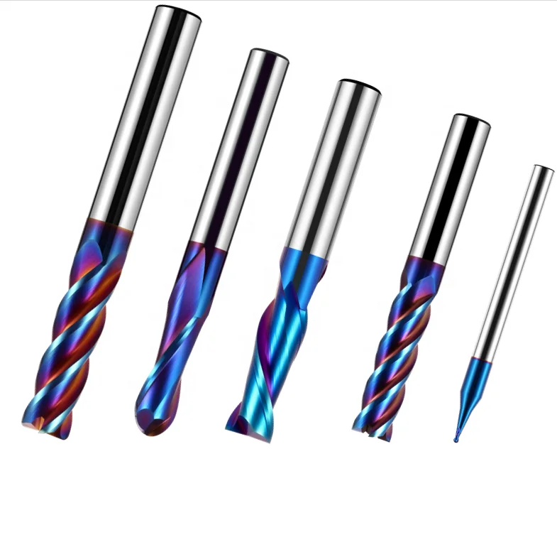 HARDVIK CNC All Sizes Solid carbide Corner Radius End Mill cutting Tungsten Steel Coated ODM OEM for stainless steel cast iron