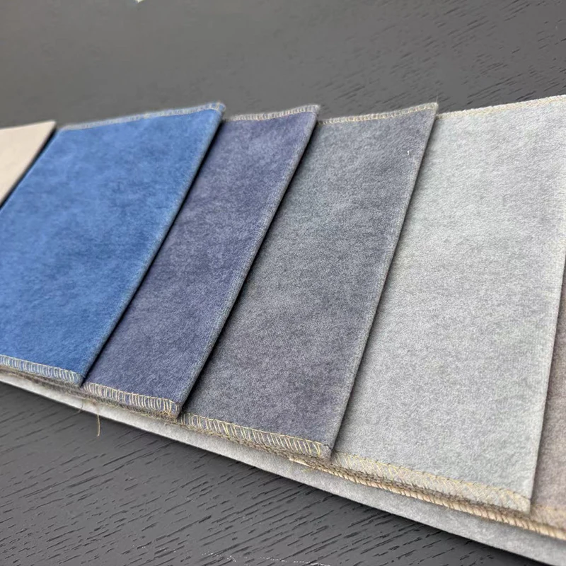100% Polyester Super Soft Crushed Sofa Velvet Fabric For Sofa Furniture