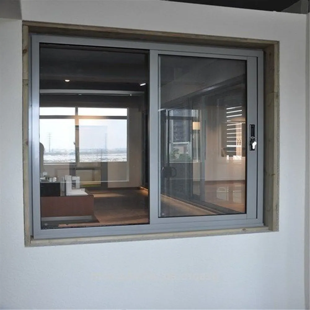 10 years warranty noiseless double glass window