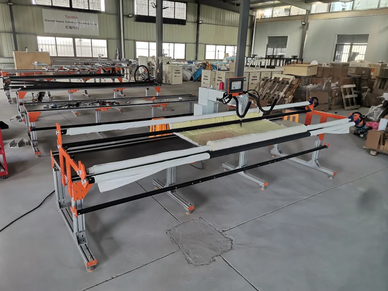 Wholesale long arm household mini single needle sewing machine with led domestic sewing machine