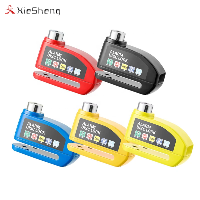 Alarm Disc Lock Motorcycles Disc Brake Lock Rainproof and Highly Sensitive Brake Lock for ATVs Motorcycle