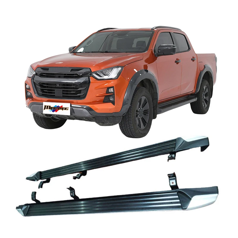 Pick Up 4x4 Accessories Side Pedals Running Board Side Step 2020-2024 For Isuzu Dmax D max D-max