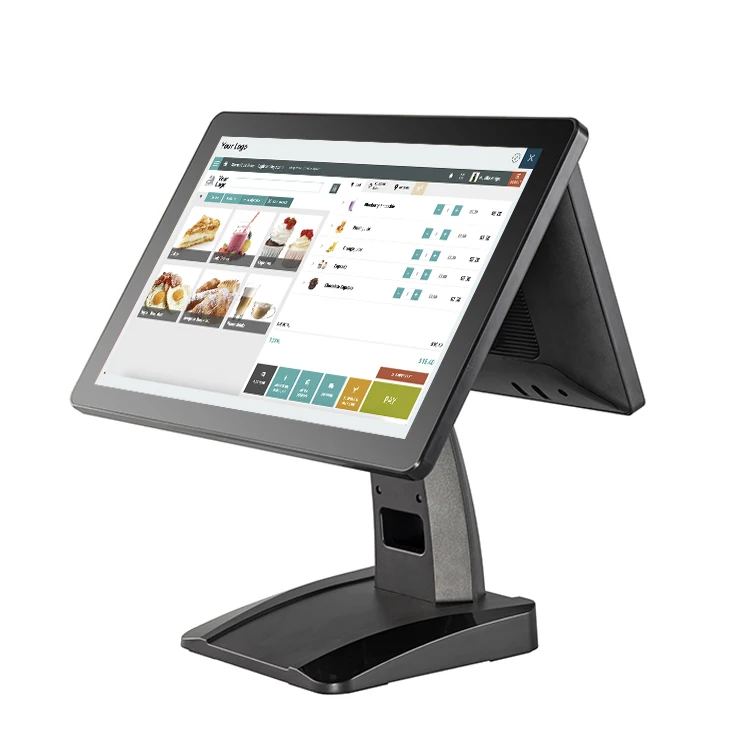 All in one Enregistreuse Complet Financial Equipment Dual Screen Cash Register Machine