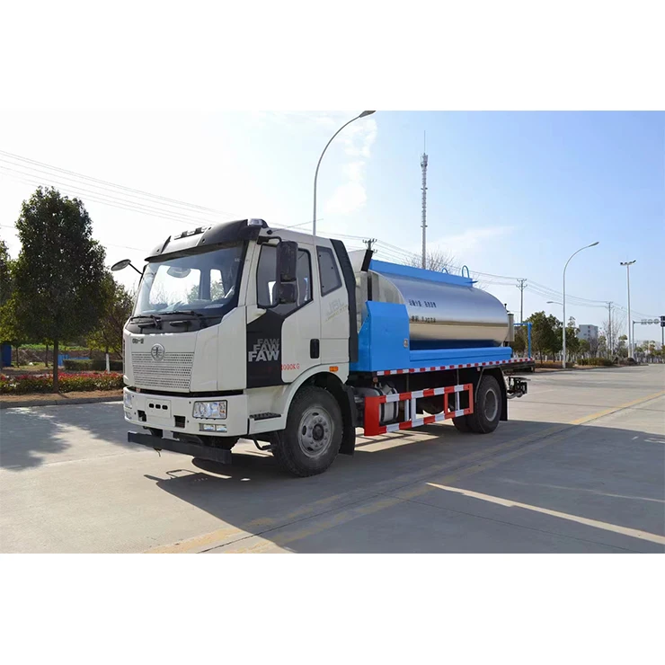 10000liters tanker emulsified heated truck mounted bitumen sprayer truck
