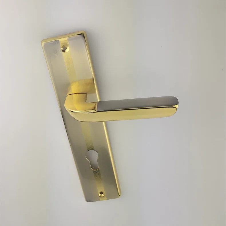 Indonesia Hot Sale Knurled Lever Door Handle Design Handles for Wooden Doors