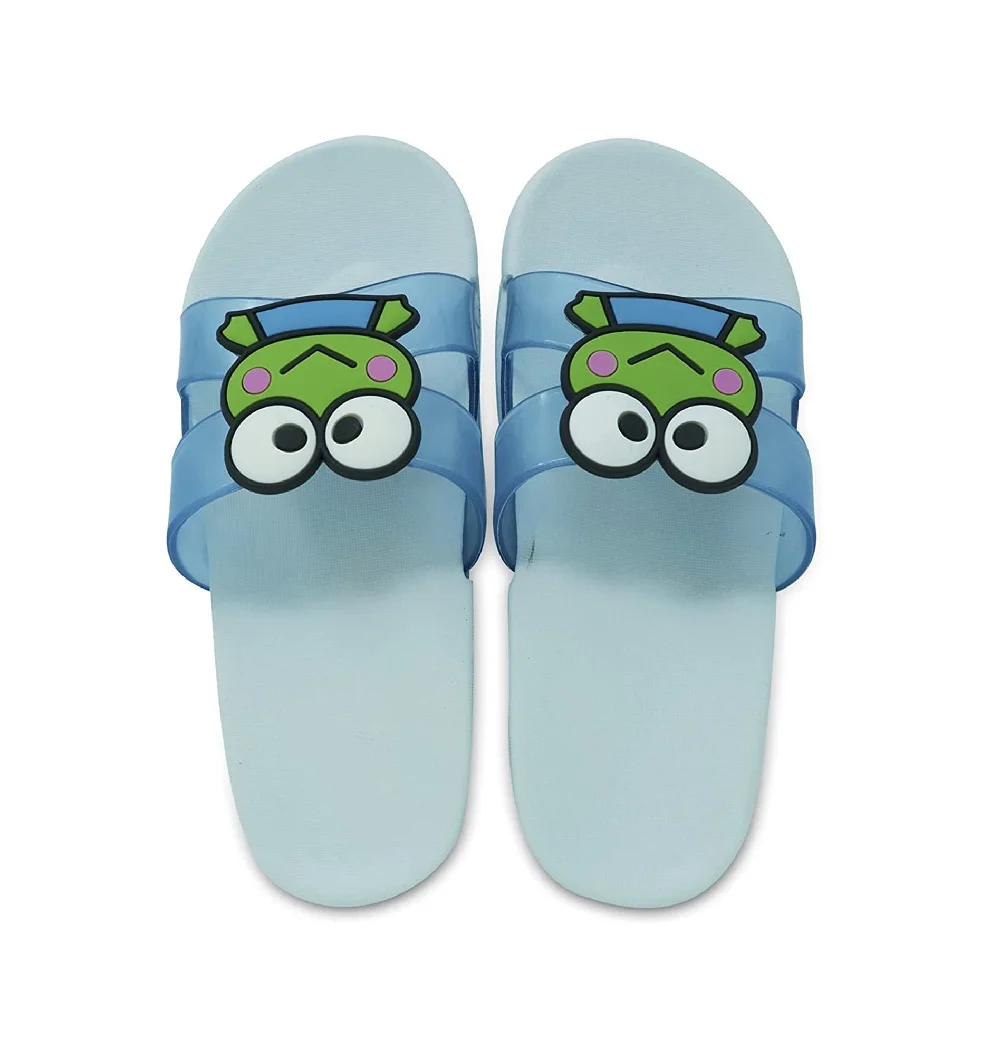 FREE SAMPLE Kids Slide Sandals - Stylish Little Frog Anti-Slip Bath Shower Open Toe Slippers Bathroom Pool Beach Kids Shoes