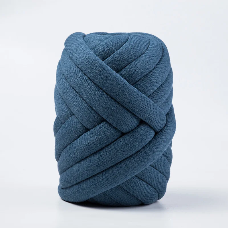 Throw Blanket Arm Knitting Tube Yarn Super Bulky Chunky Tubular Seamless Tube Yarn
