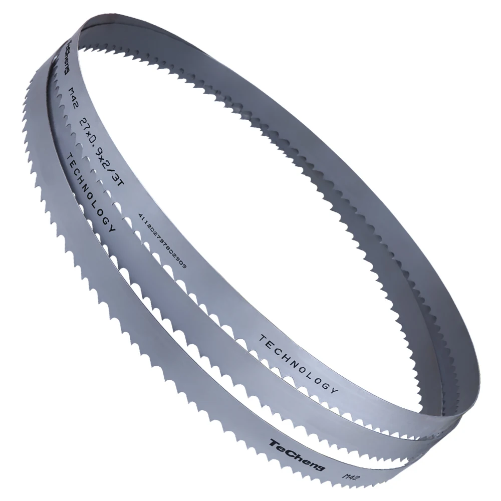 
TC bi metal band saw mill blade for iron cutting saw machine cuts iron/aluminum /steel/pvc 269-2/3 by 2-3/50-Inch by 2/3tpi 