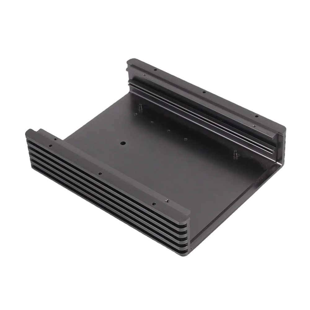 Custom extrusion aluminium enclosure with cnc machining